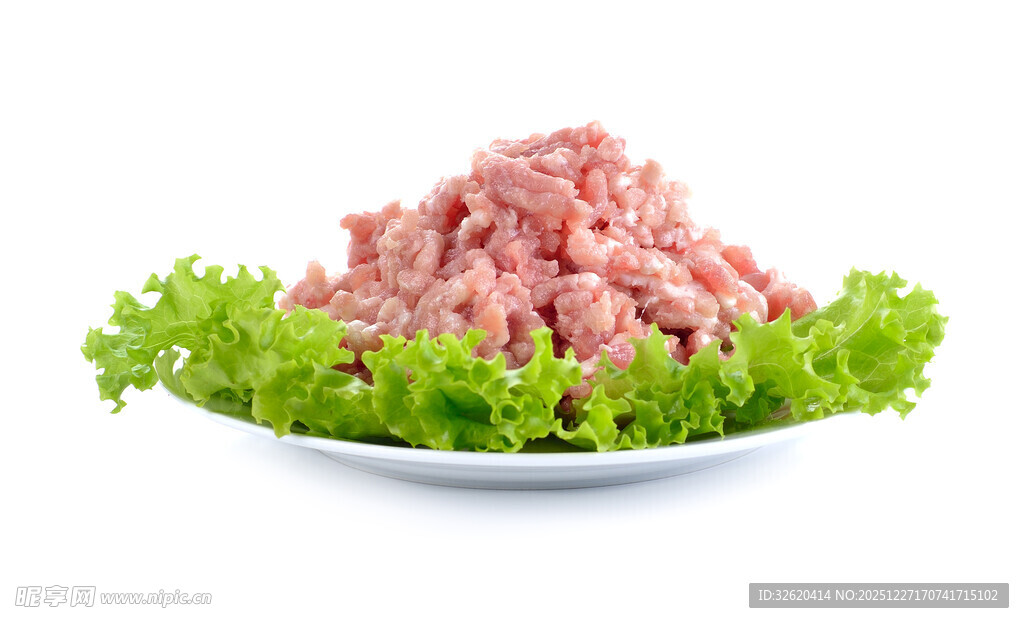 新鲜碎肉
