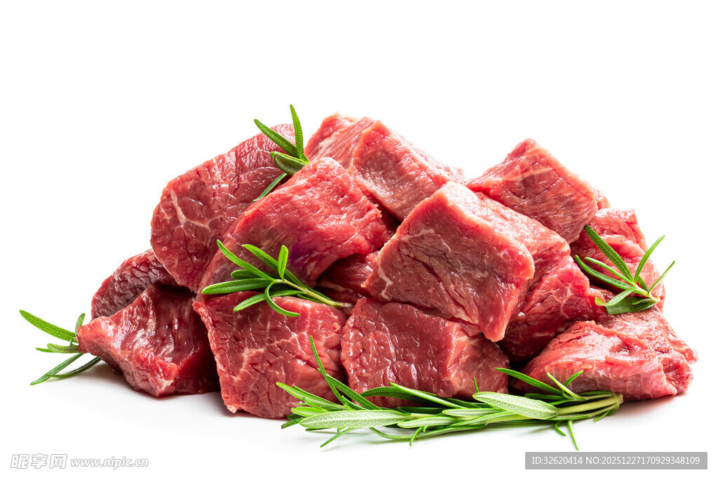 新鲜牛肉块