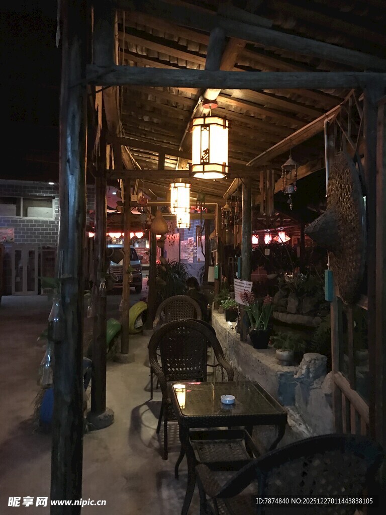 古雅中式庭院休闲空间