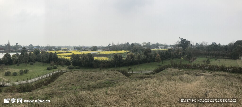 乡村田野风光美景