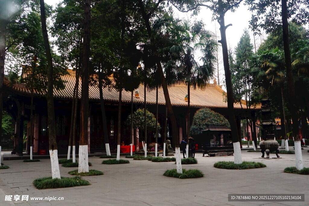 中式庭院建筑景观