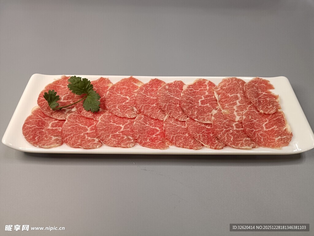 雪花牛肉
