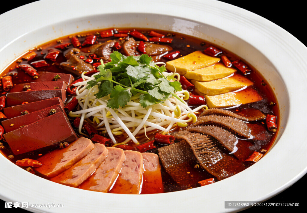 麻辣鲜香毛血旺大盆菜