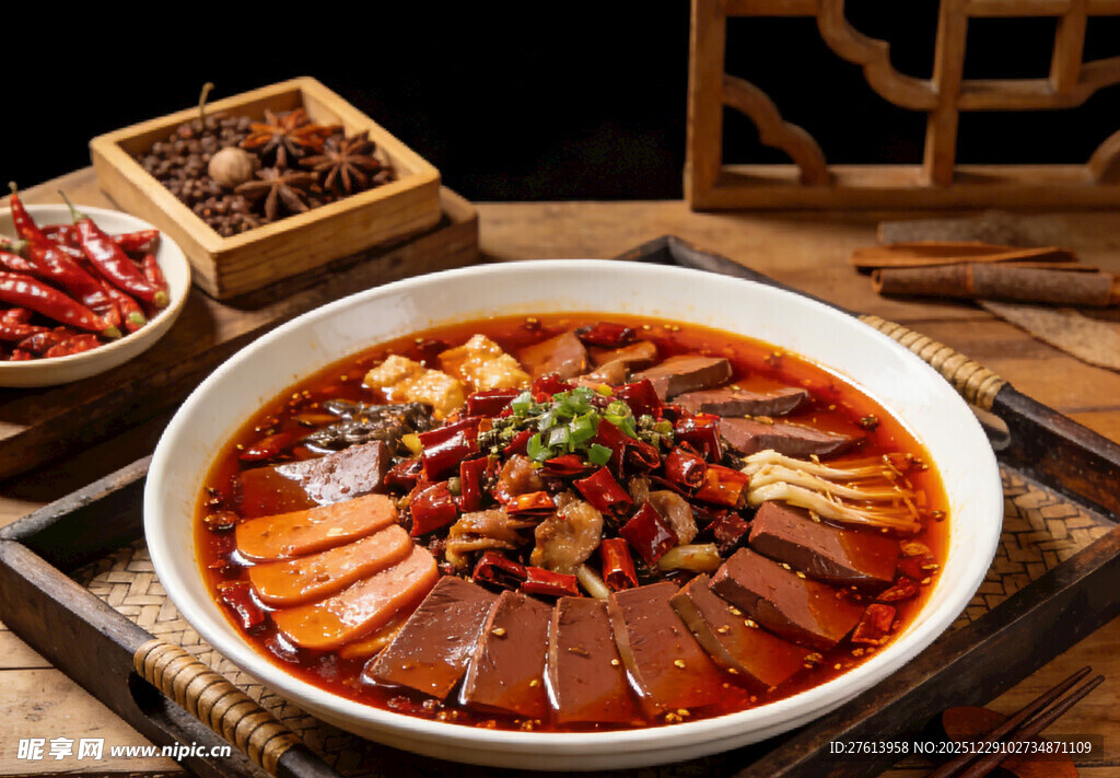 美味川味毛血旺