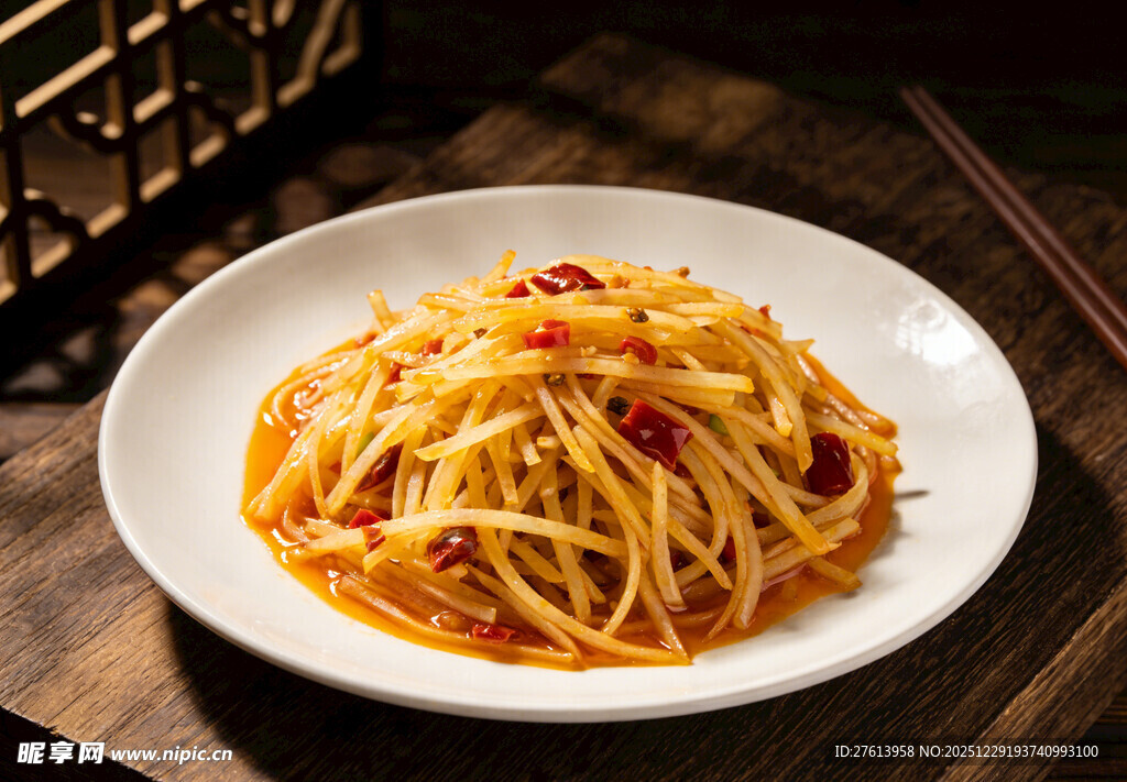 酸辣爽口土豆丝