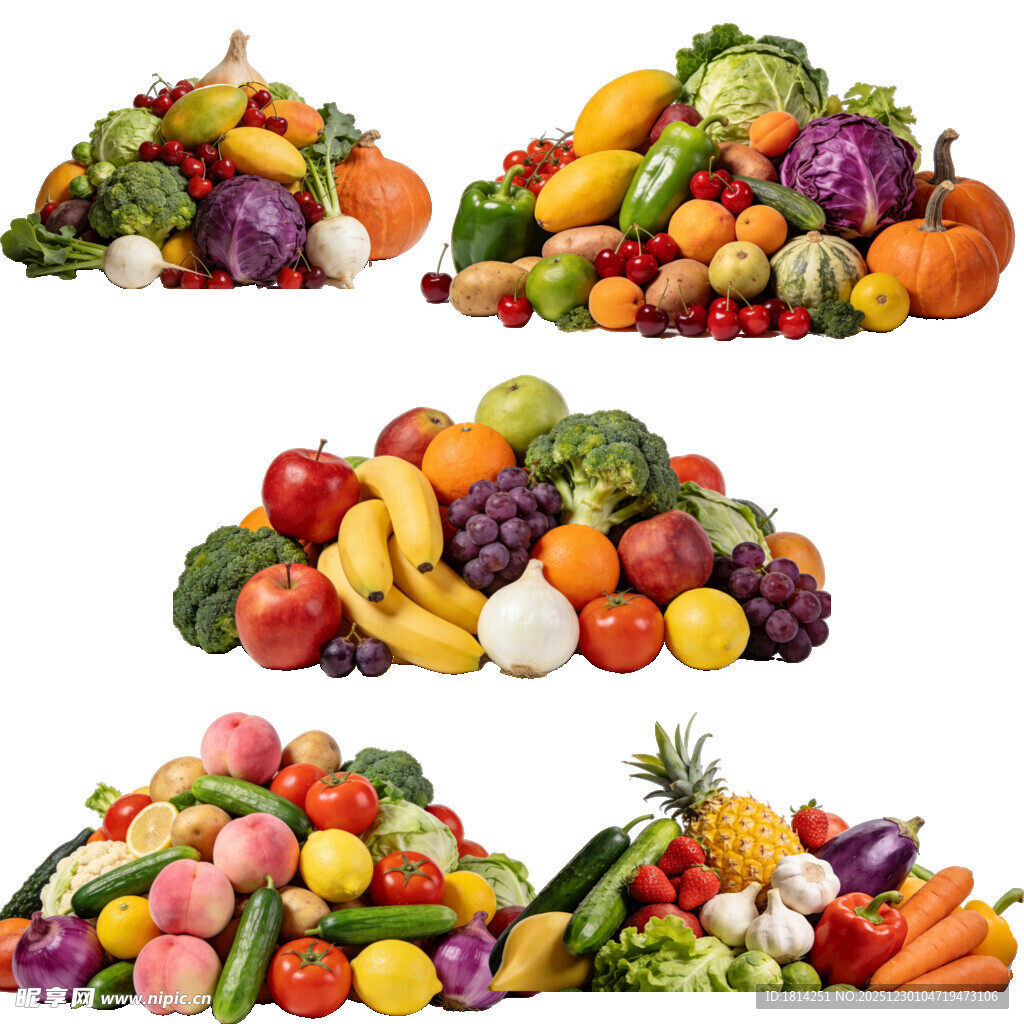 新鲜果蔬集合