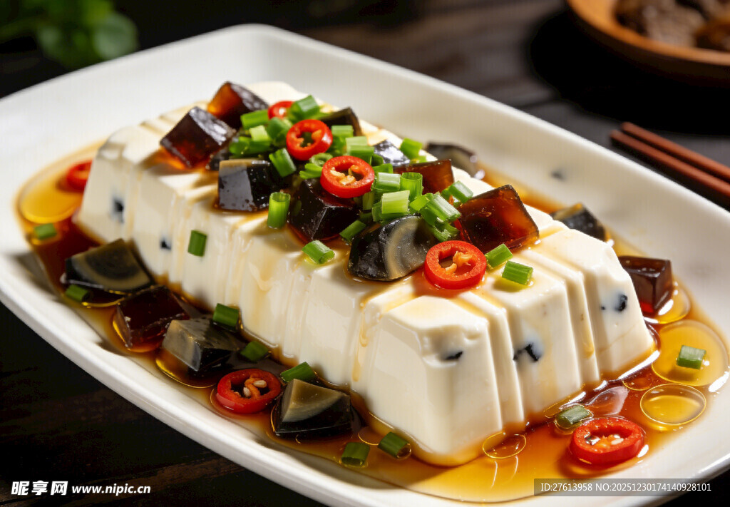 皮蛋豆腐