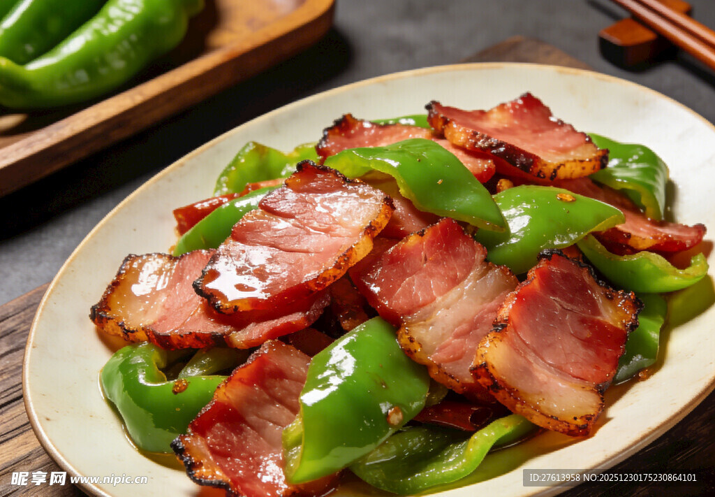 青椒炒腊肉