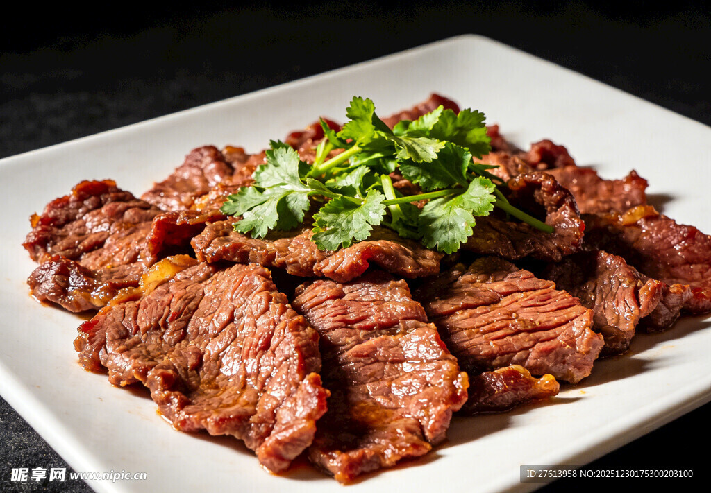 香煎牛肉片