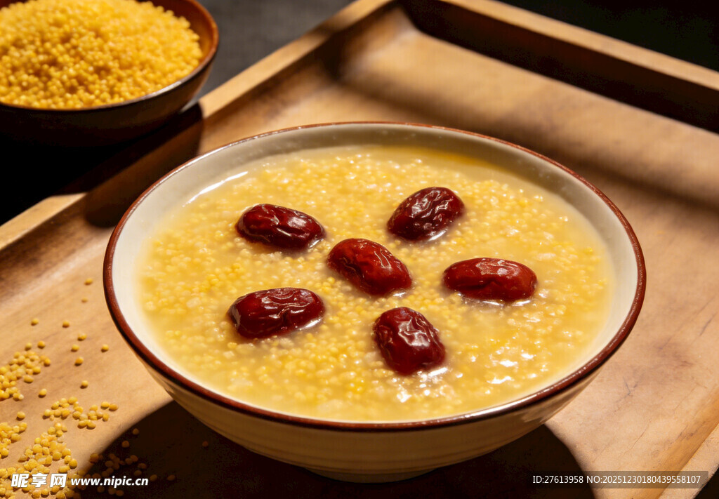 红枣小米粥