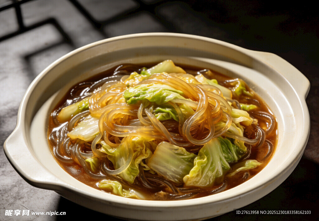 白菜粉丝煲
