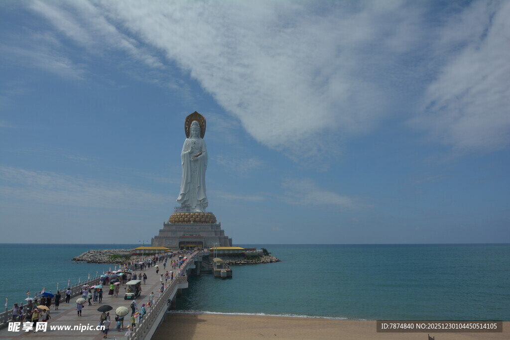 南海观音美丽景致
