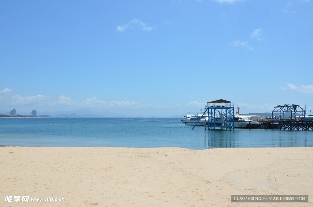 海滨码头美景