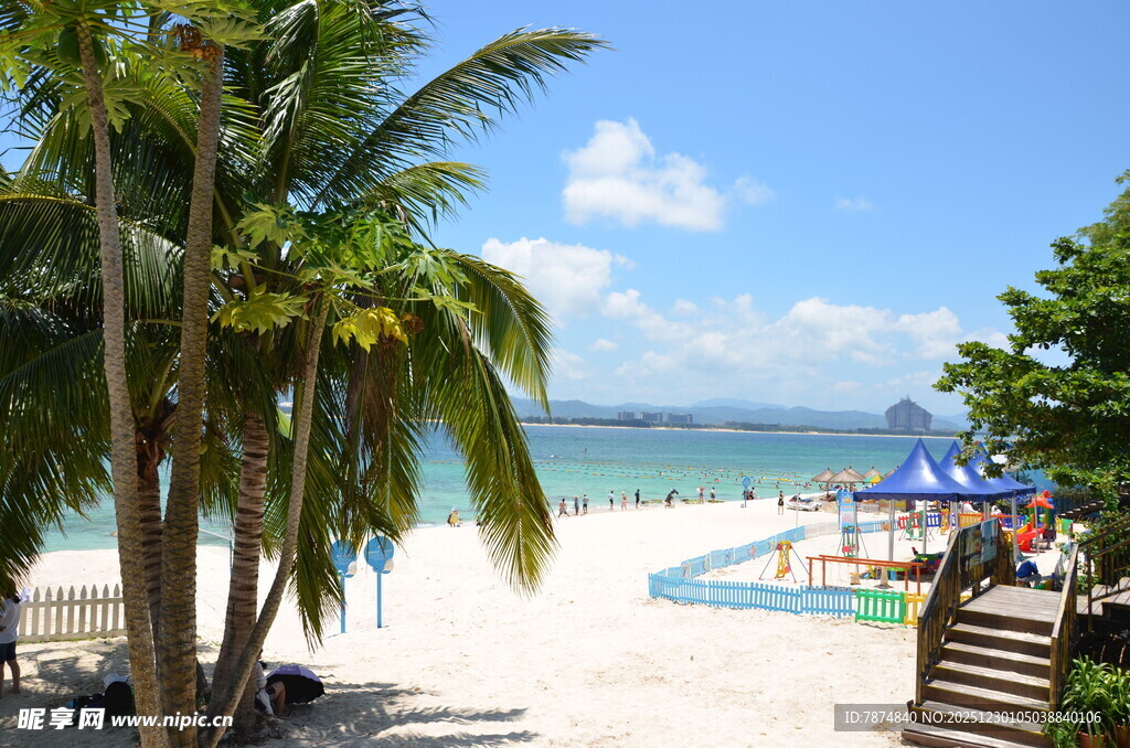 海滨度假胜地美丽风光