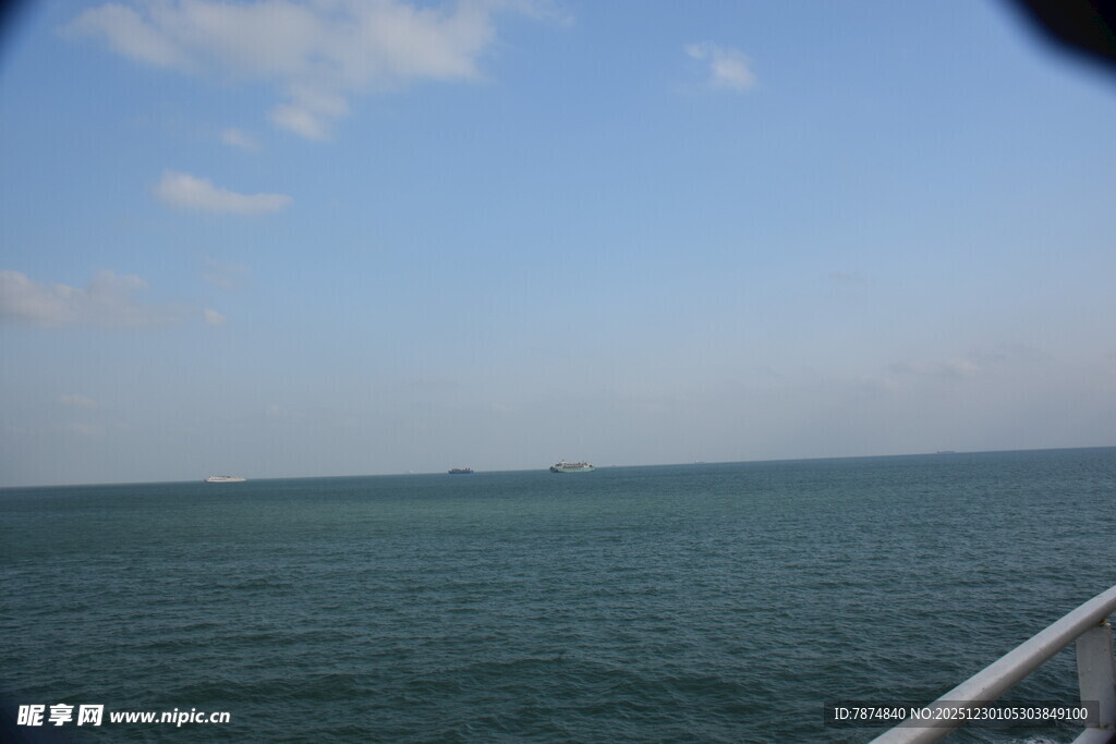 海上风光 远眺广阔海面