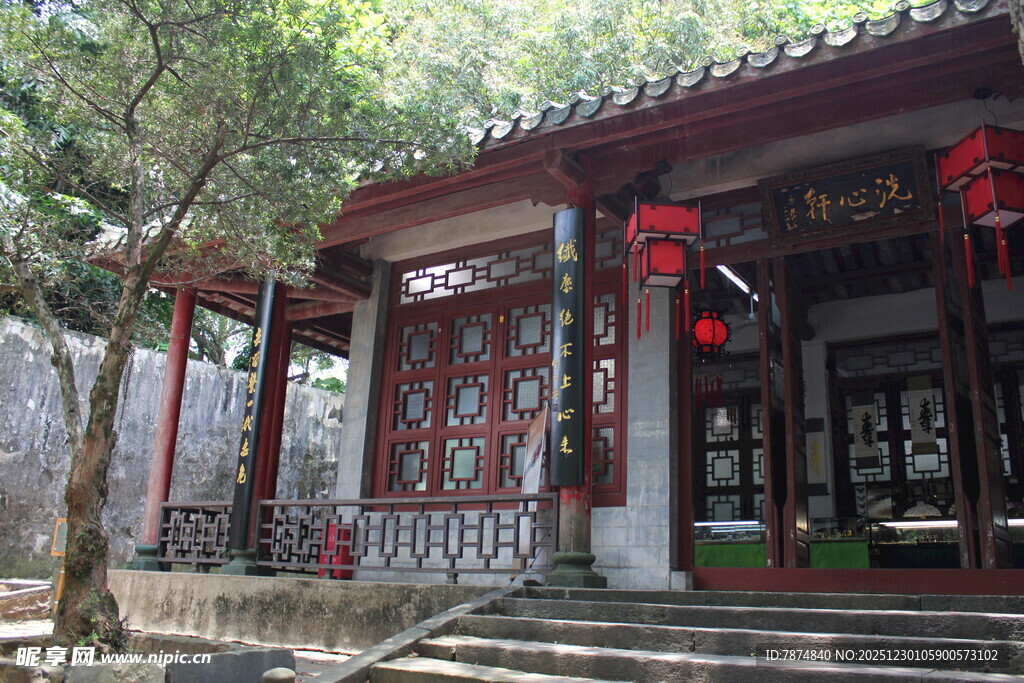 中式传统凉亭景观