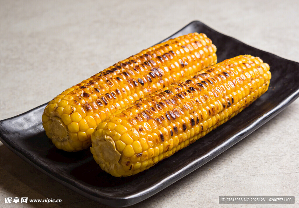 烤玉米