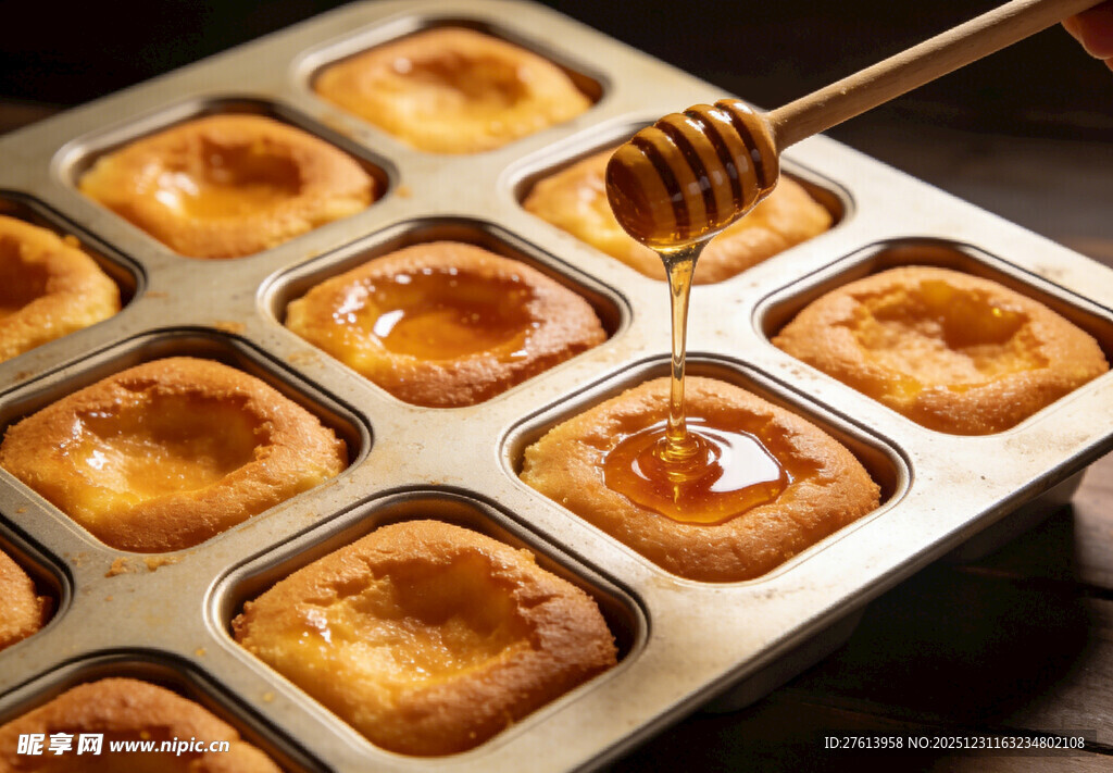 蜂蜜小蛋糕