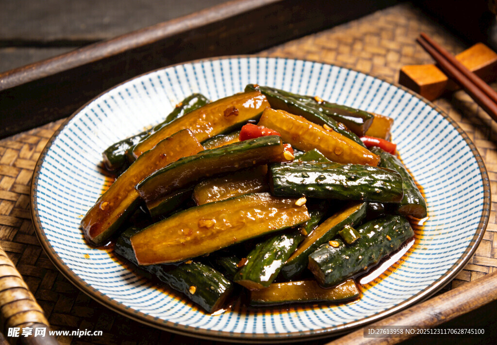 酱腌黄瓜条