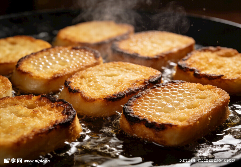 香煎馒头片