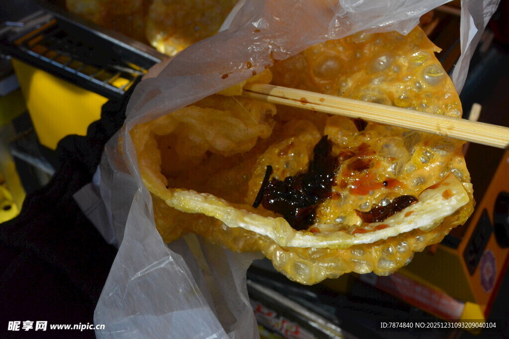 美味煎饼果子待品尝