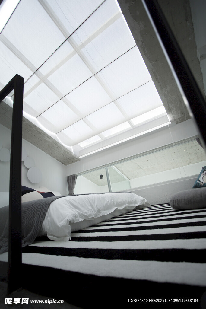 现代简约风格室内楼梯场景