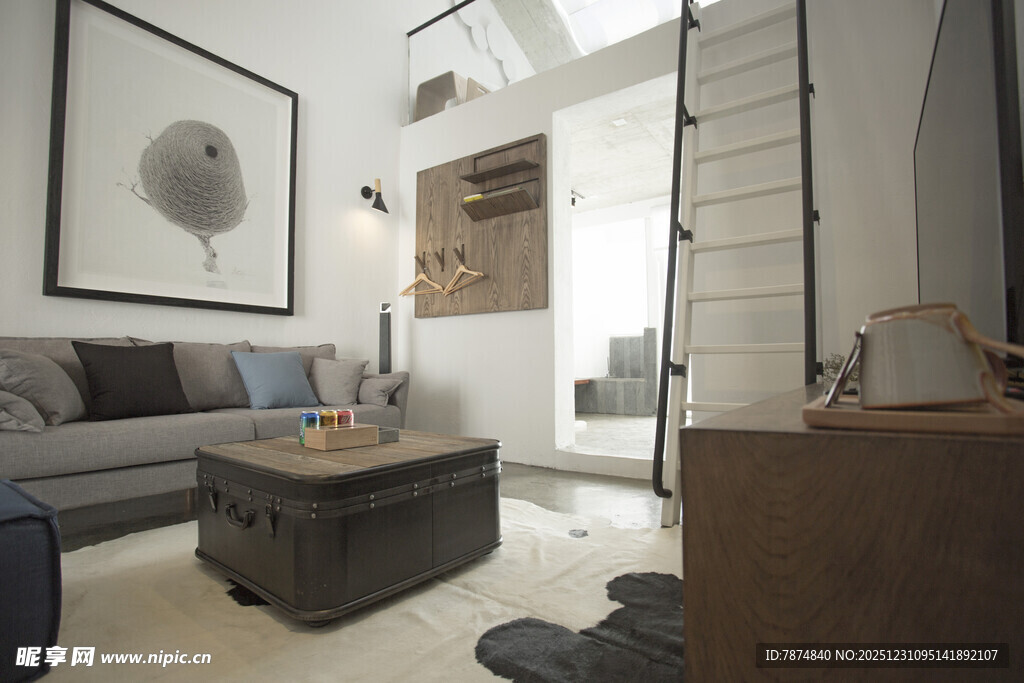 现代简约风格客厅一角