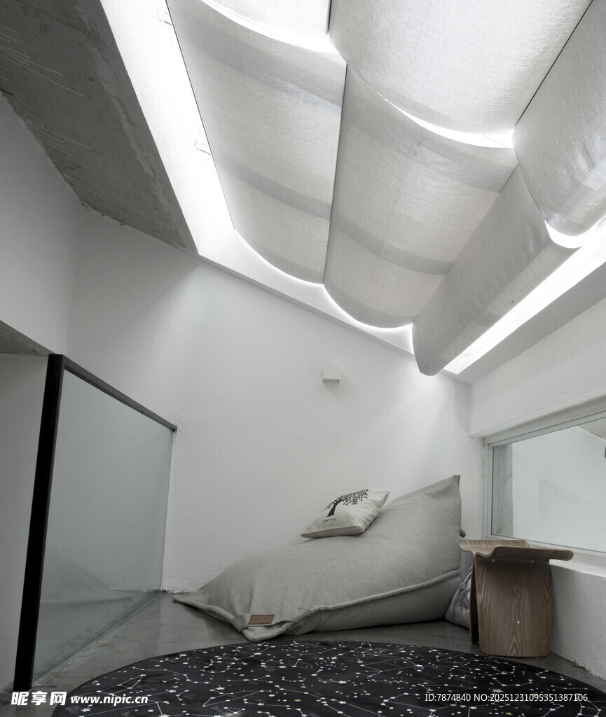 现代简约风格室内空间一角