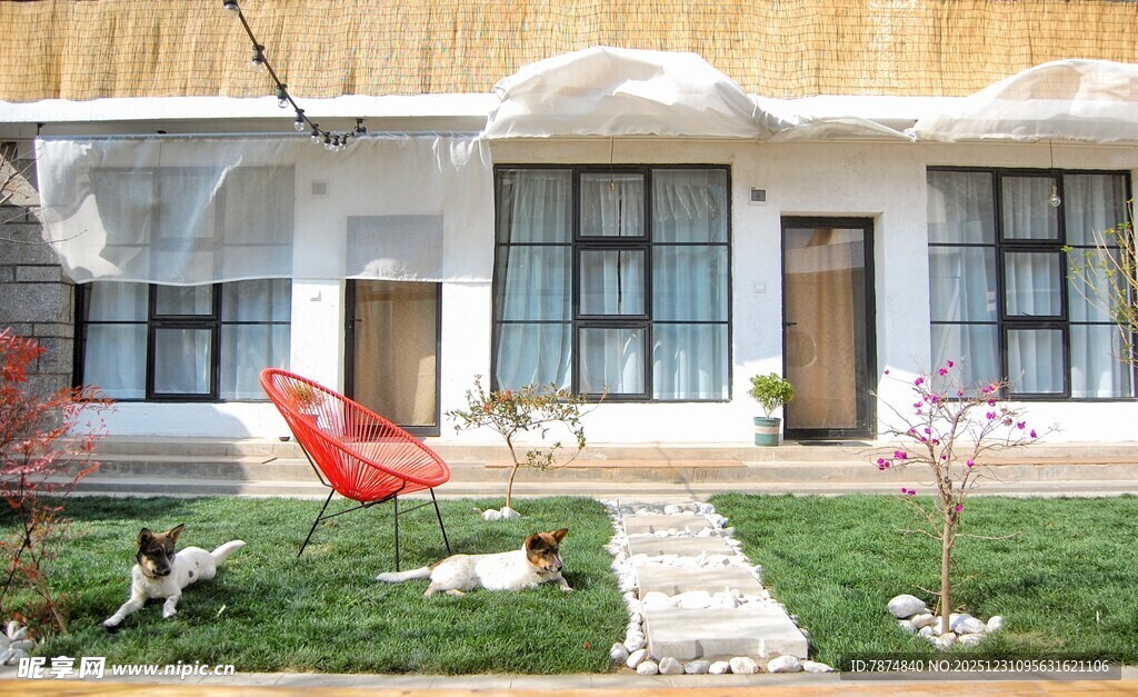 庭院小屋 惬意休闲时光