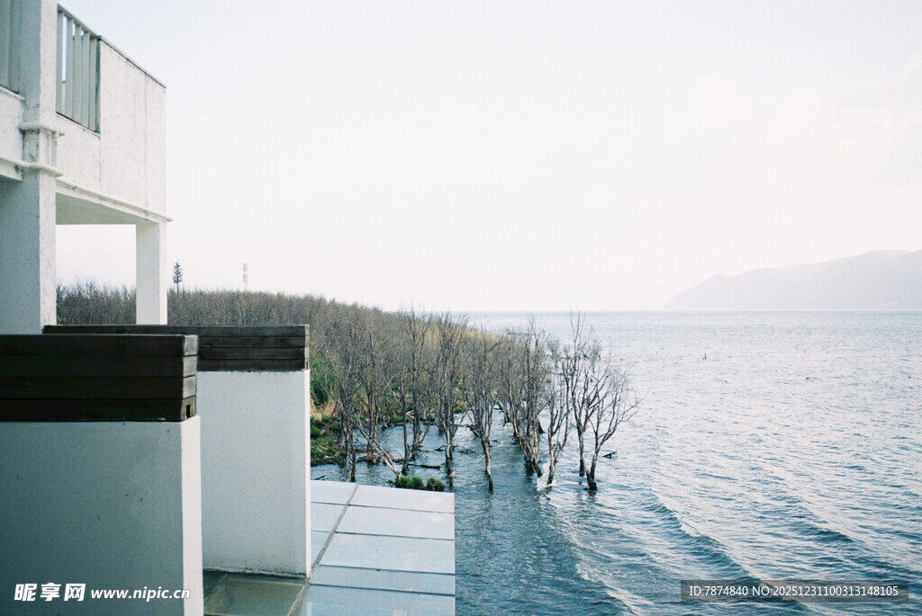 临水建筑景观
