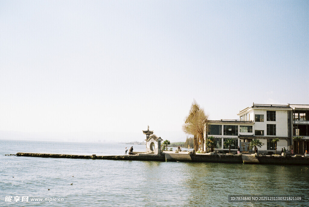 海滨码头建筑景观