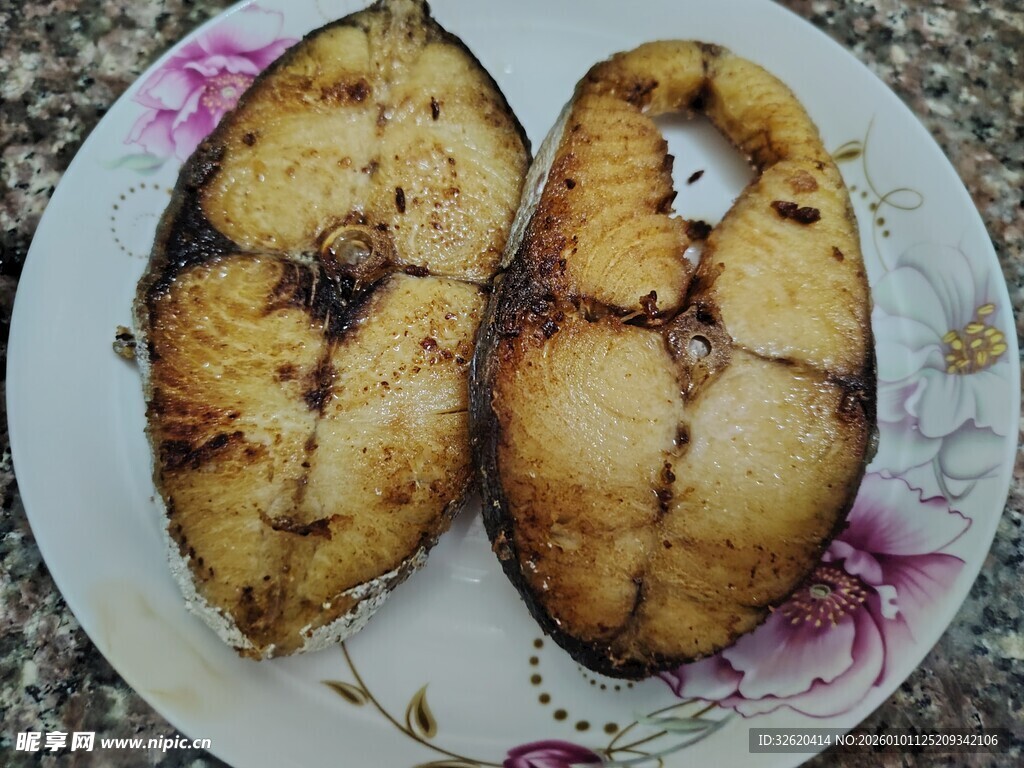 香煎马鲛鱼