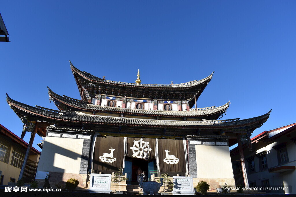 中式古建筑 飞檐翘角之美