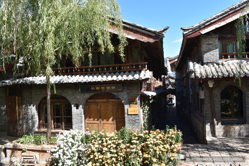 古巷人家的惬意生活