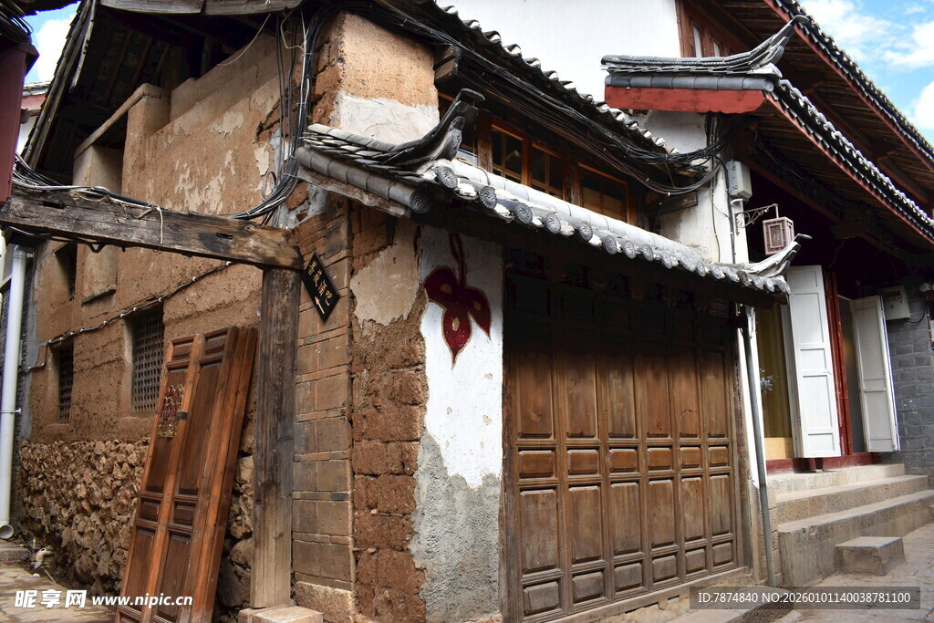 古朴传统民居建筑风貌