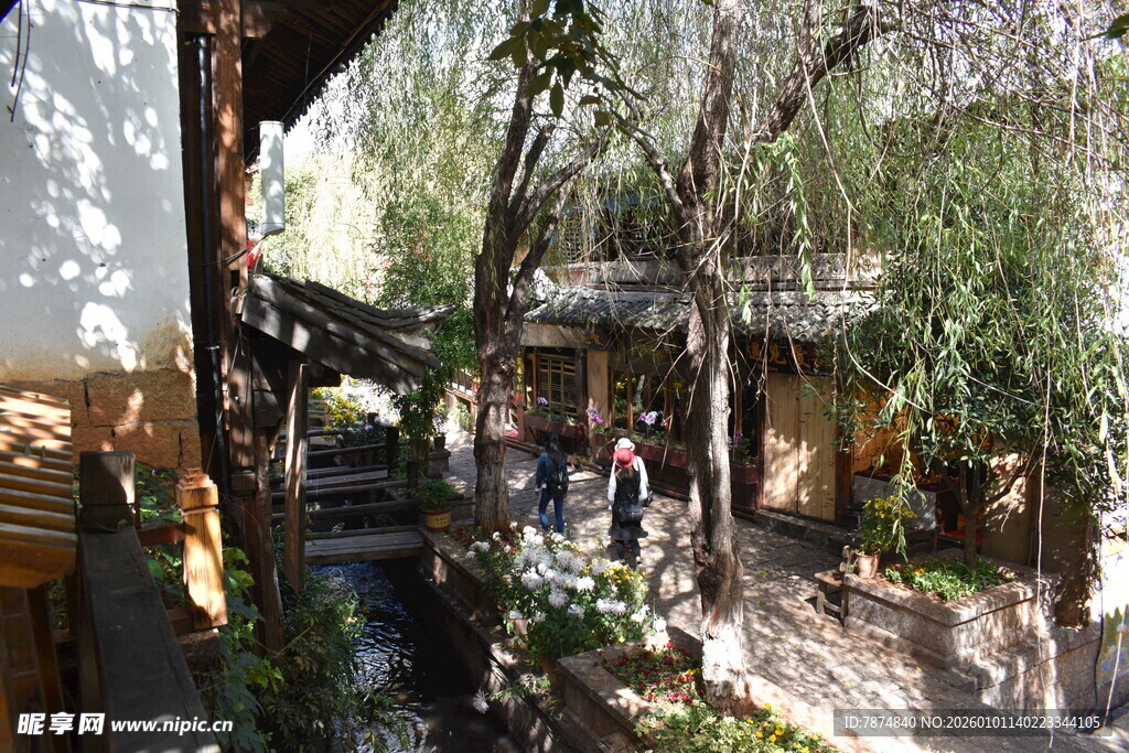 中式庭院景观 静谧雅致