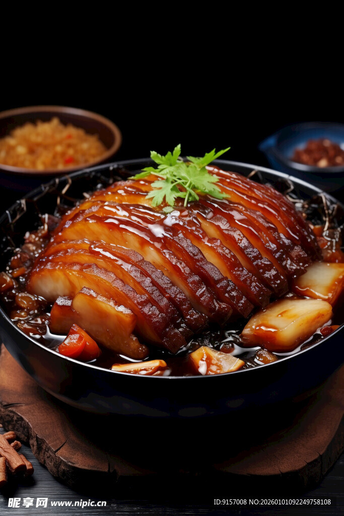 美味红烧五花肉砂锅菜