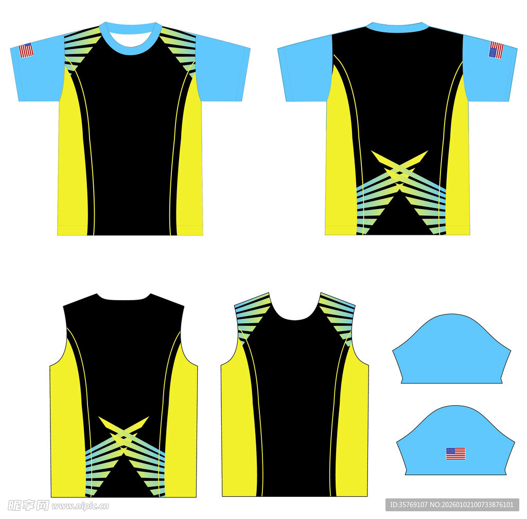 运动服设计款式展示