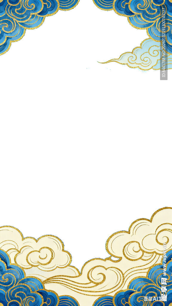 中式边框 角花