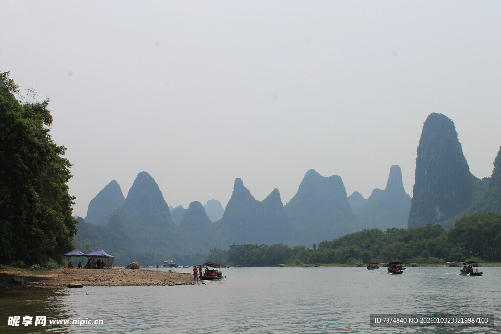 漓江山水美景如画