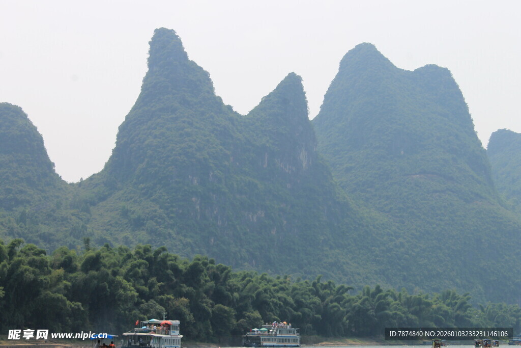 漓江秀丽山水风光