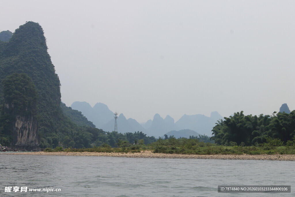 漓江山水风光秀丽景色