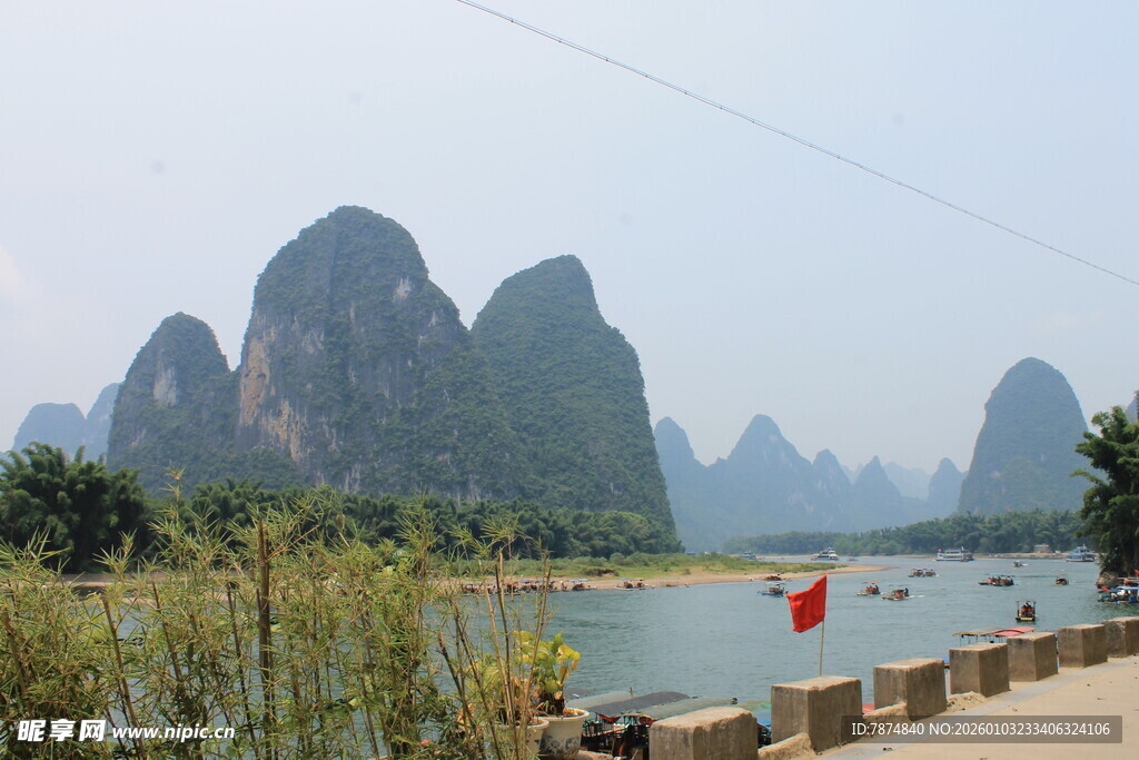 桂林山水风光秀丽景色