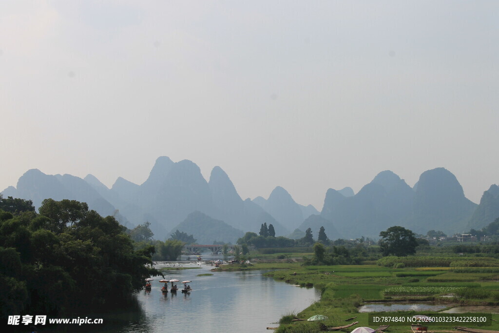 漓江山水美景如画