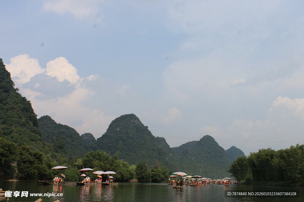 漓江山水美景如画