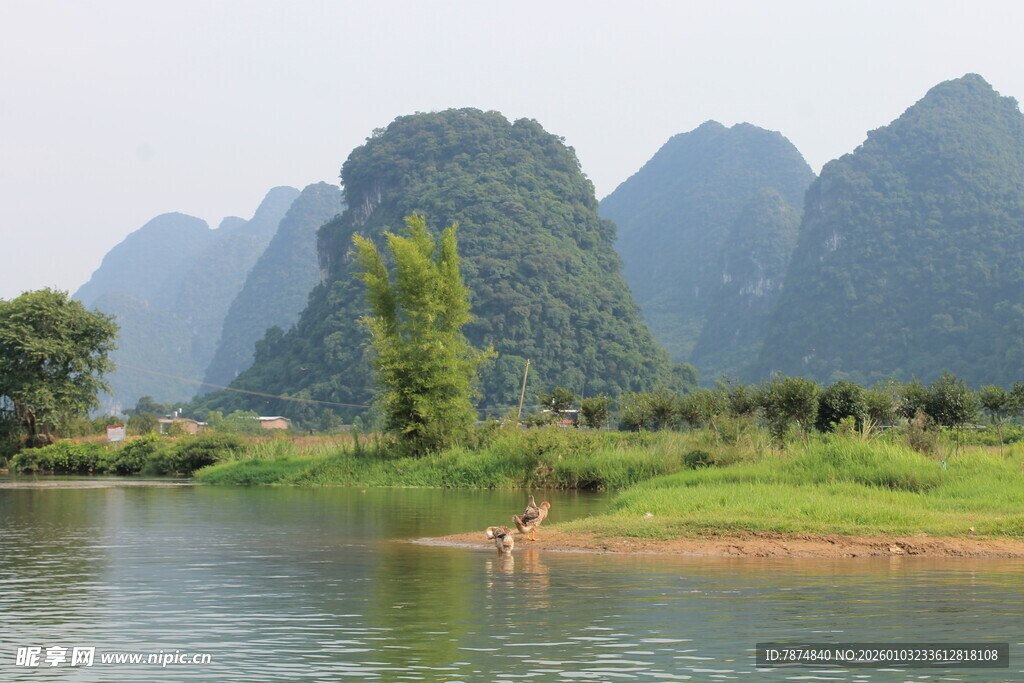 漓江山水美景如画