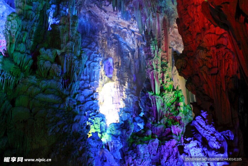 梦幻溶洞景观