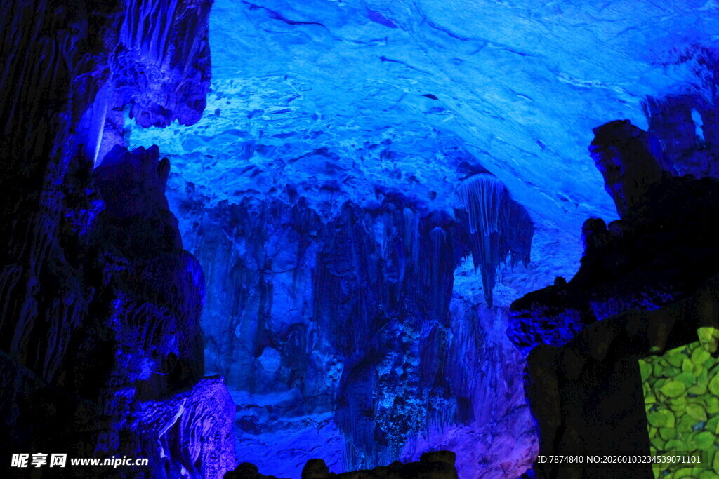 梦幻溶洞景观