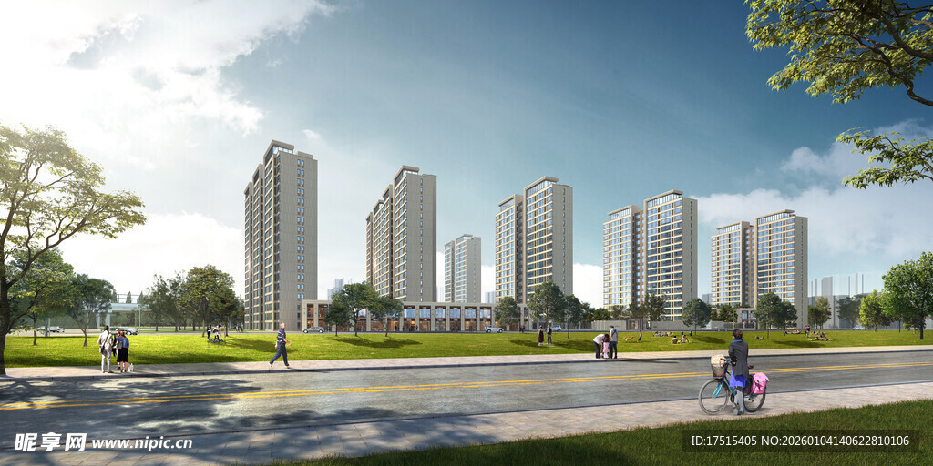 建筑规划效果图