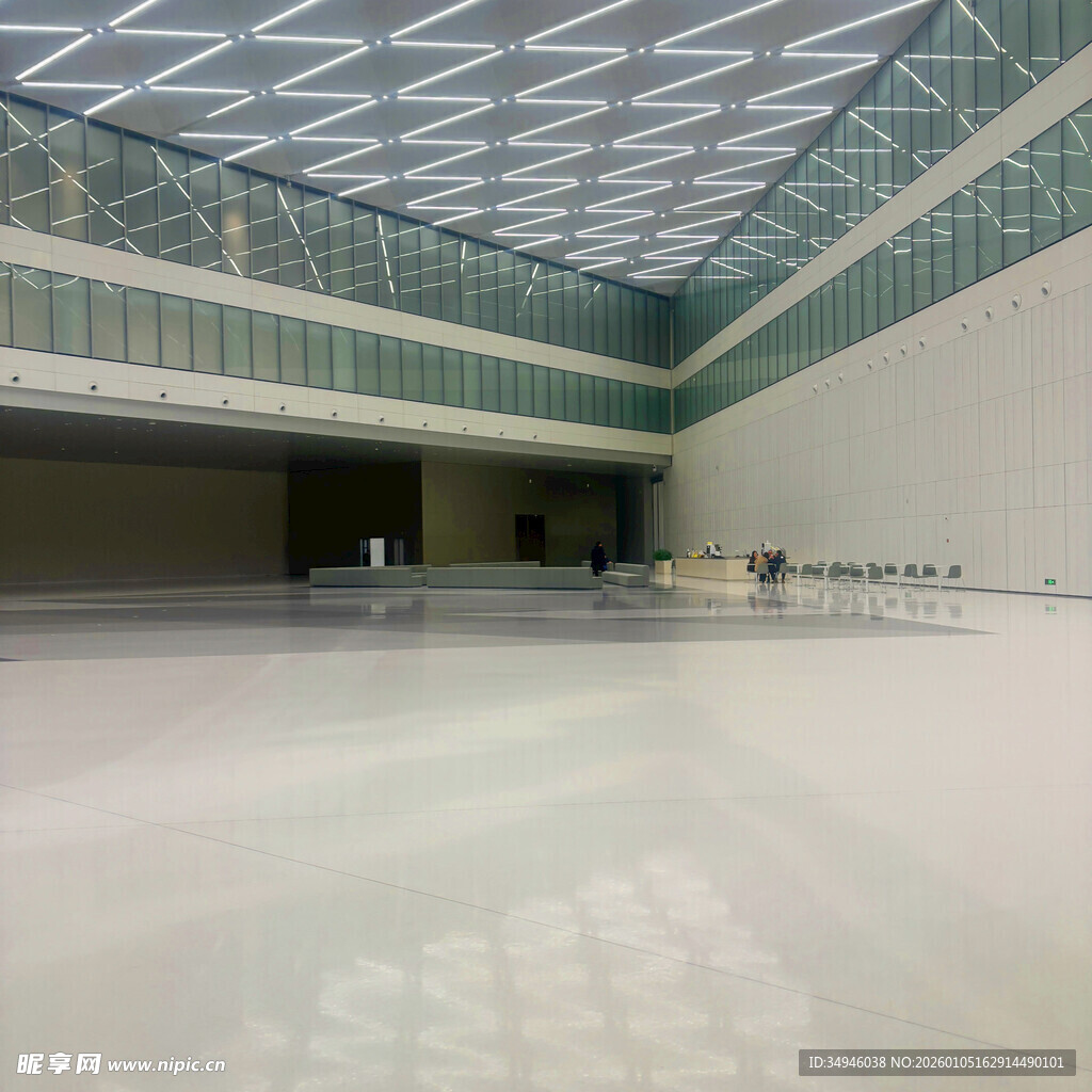 空旷室内空间展示